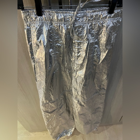 195. Zara Silver Joggers - Picture 3 of 7